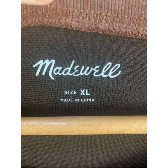 Madewell mens double down Henley tee Burnt Orange XL - Picture 3 of 3